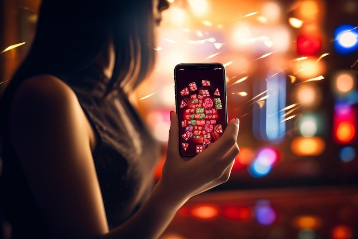 Pengguna menikmati hiburan sport dan casino gaya mobile dengan tata letak bersih dan pengalaman responsif